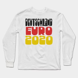 Deutschland Euro 2020 Soccer Fan Gift Long Sleeve T-Shirt